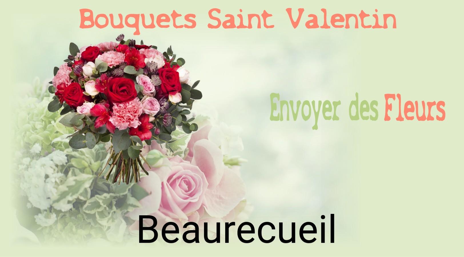 Roses de Saint-Valentin livrées à Beaurecueil